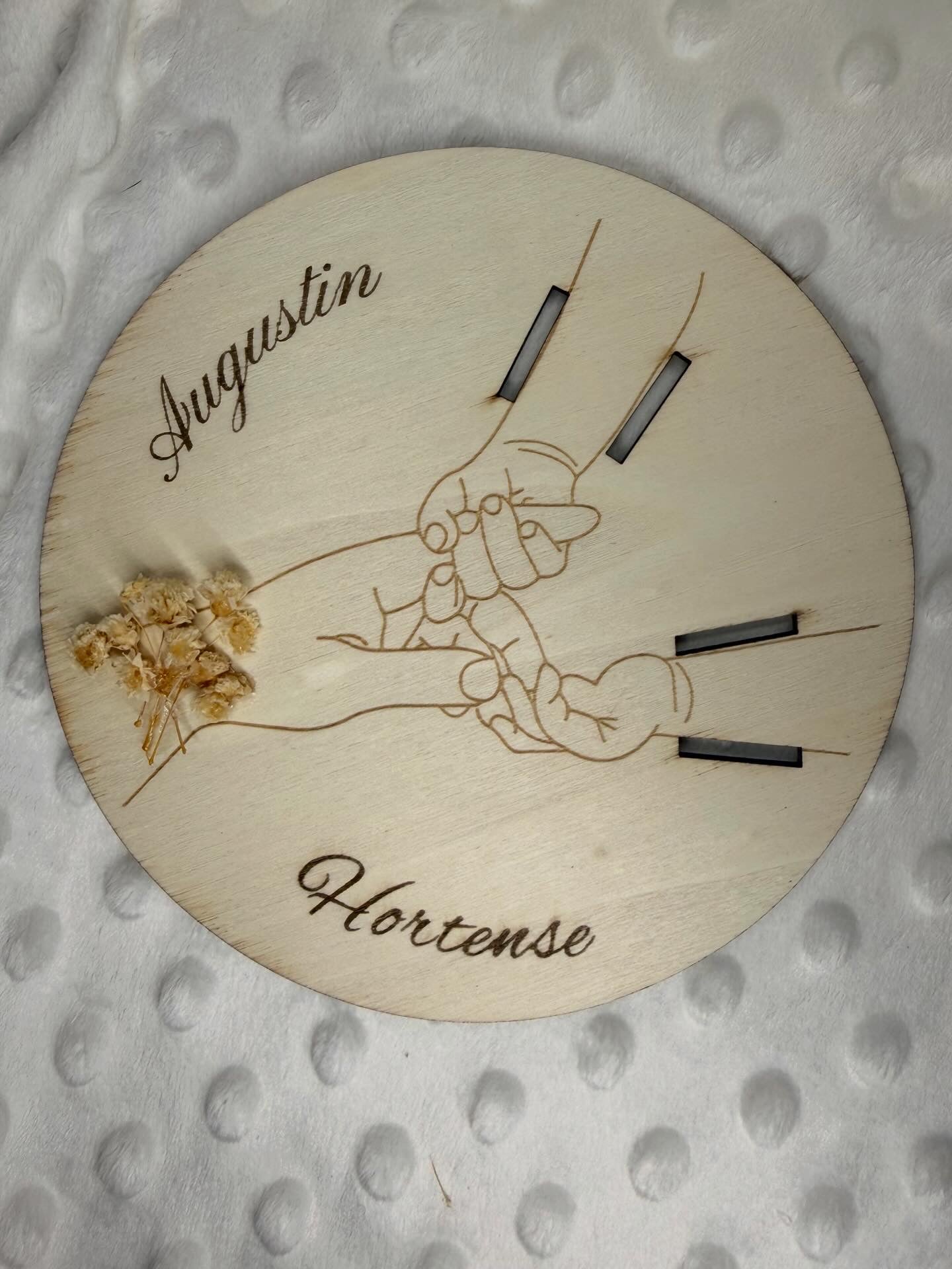 Porte bracelet de naissance