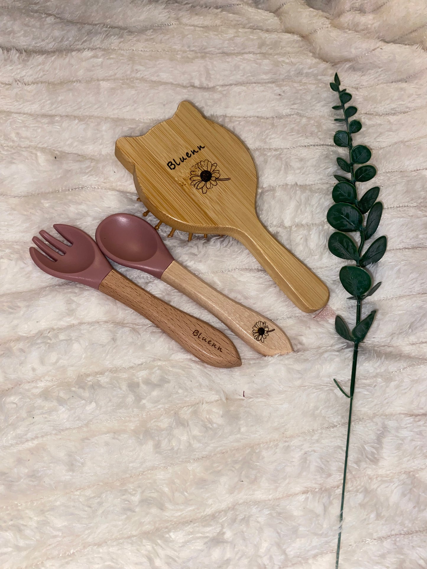 Couverts bois et silicone