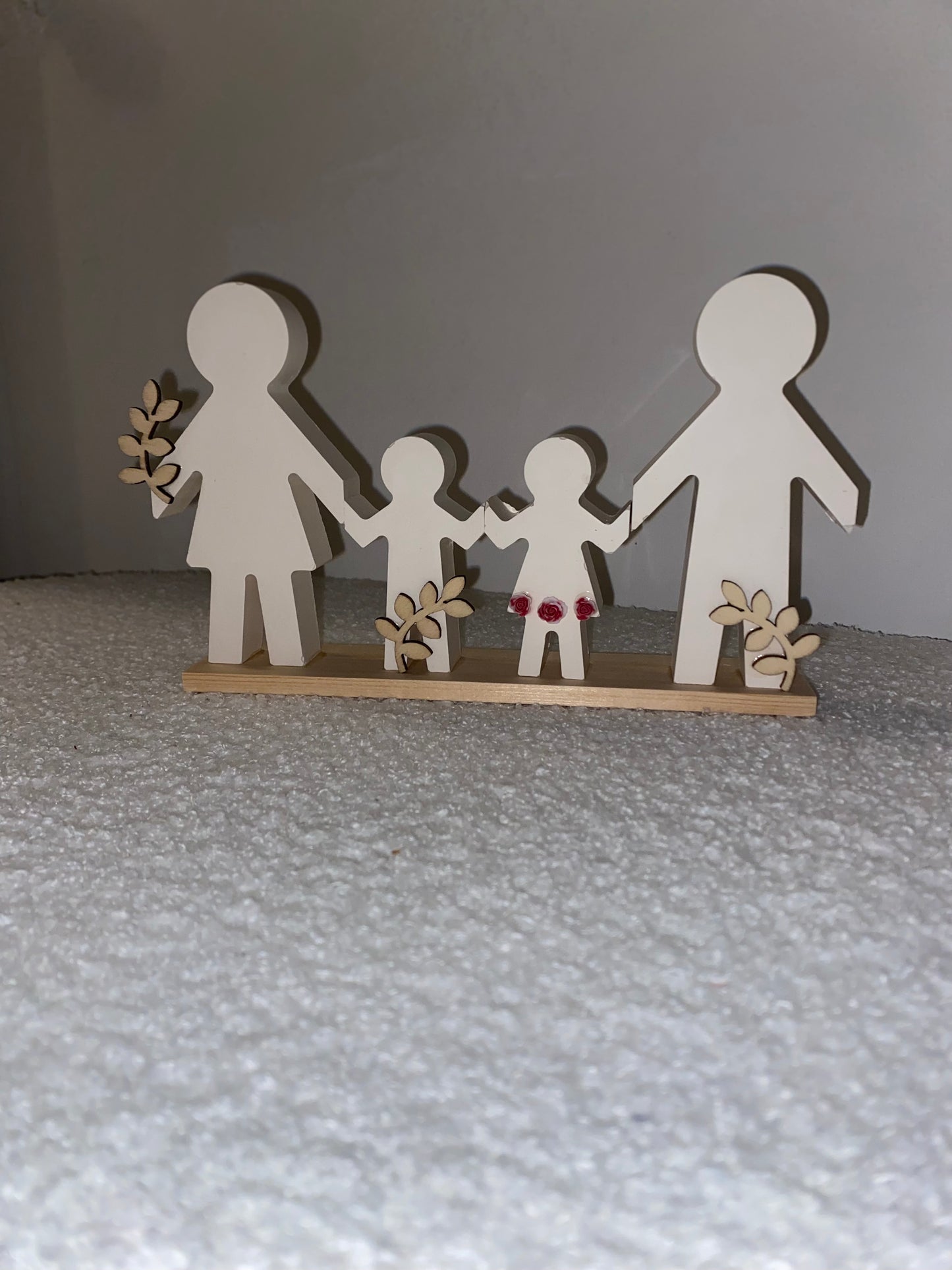 Famille en plâtre